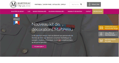 Desktop Screenshot of martineau.fr