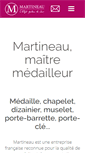 Mobile Screenshot of martineau.fr