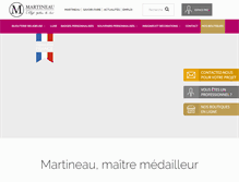 Tablet Screenshot of martineau.fr